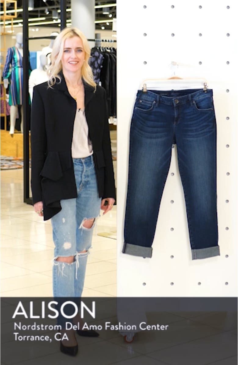'Catherine' Slim Boyfriend Jeans, sales video thumbnail