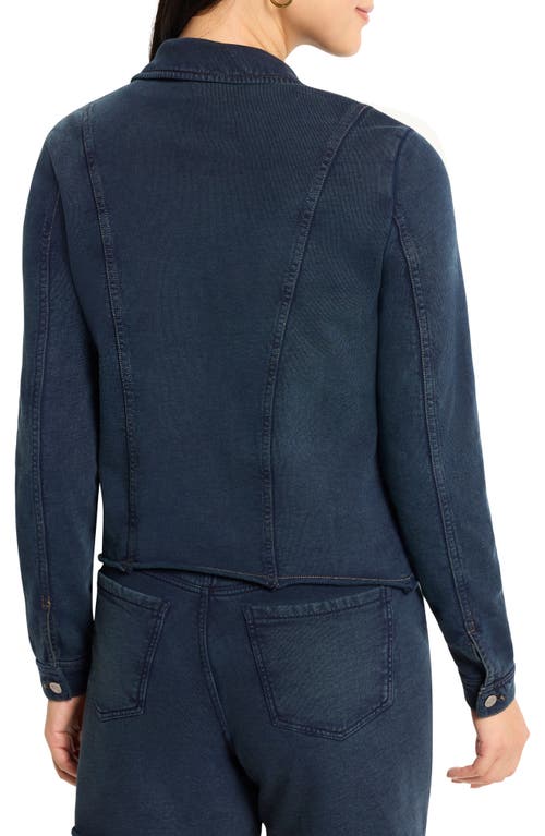 Shop Nzt By Nic+zoe French Terry Trucker Jacket