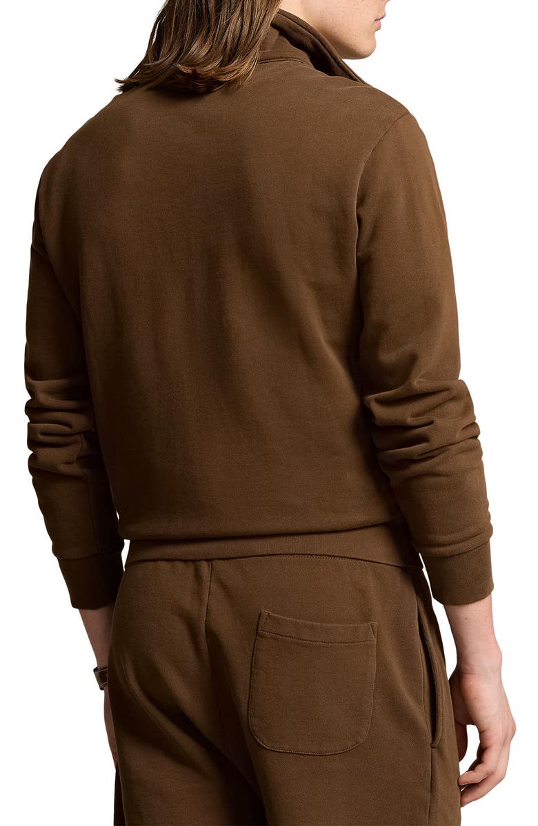 Polo Ralph Lauren French Terry Quarter Zip Sweatshirt, Alternate, color, 