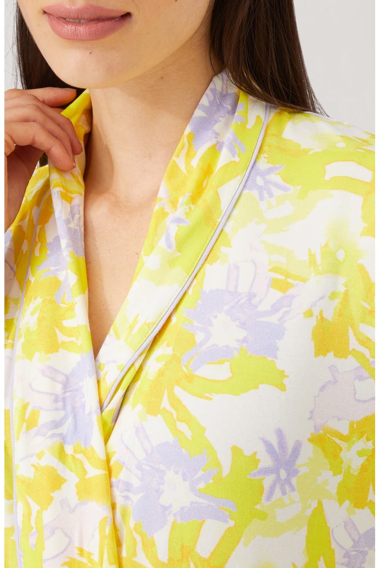Joey Print Robe, Alternate, color, PAINTERLY PETALS