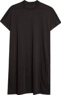Rick Owens Jumbo Wool & Silk T-Shirt