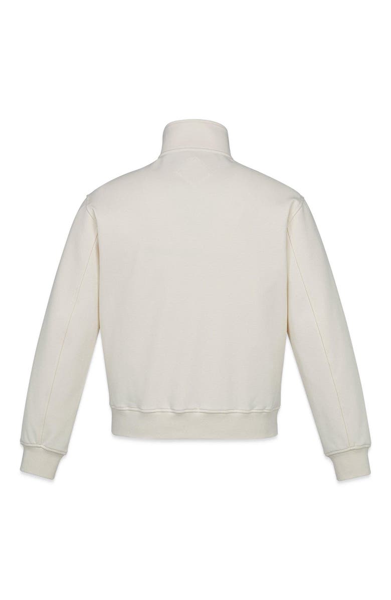 MCM Essential Logo Ponte Track Jacket, Alternate, color, White