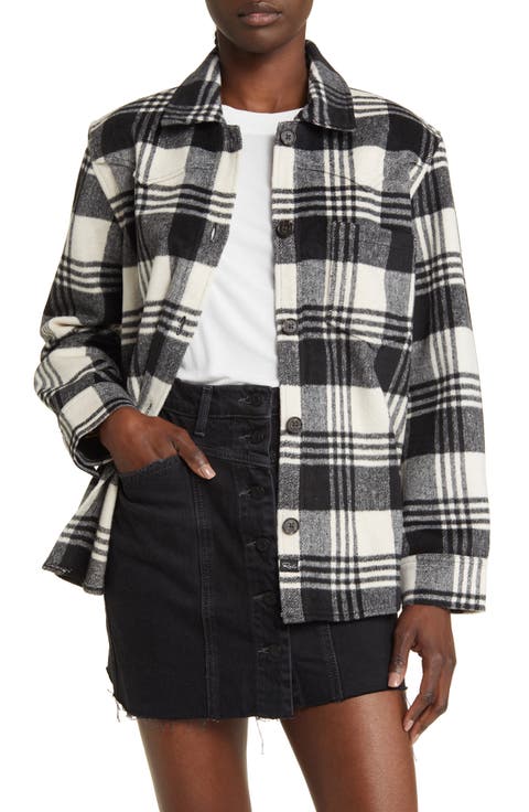 Tripp Plaid Shirt Jacket