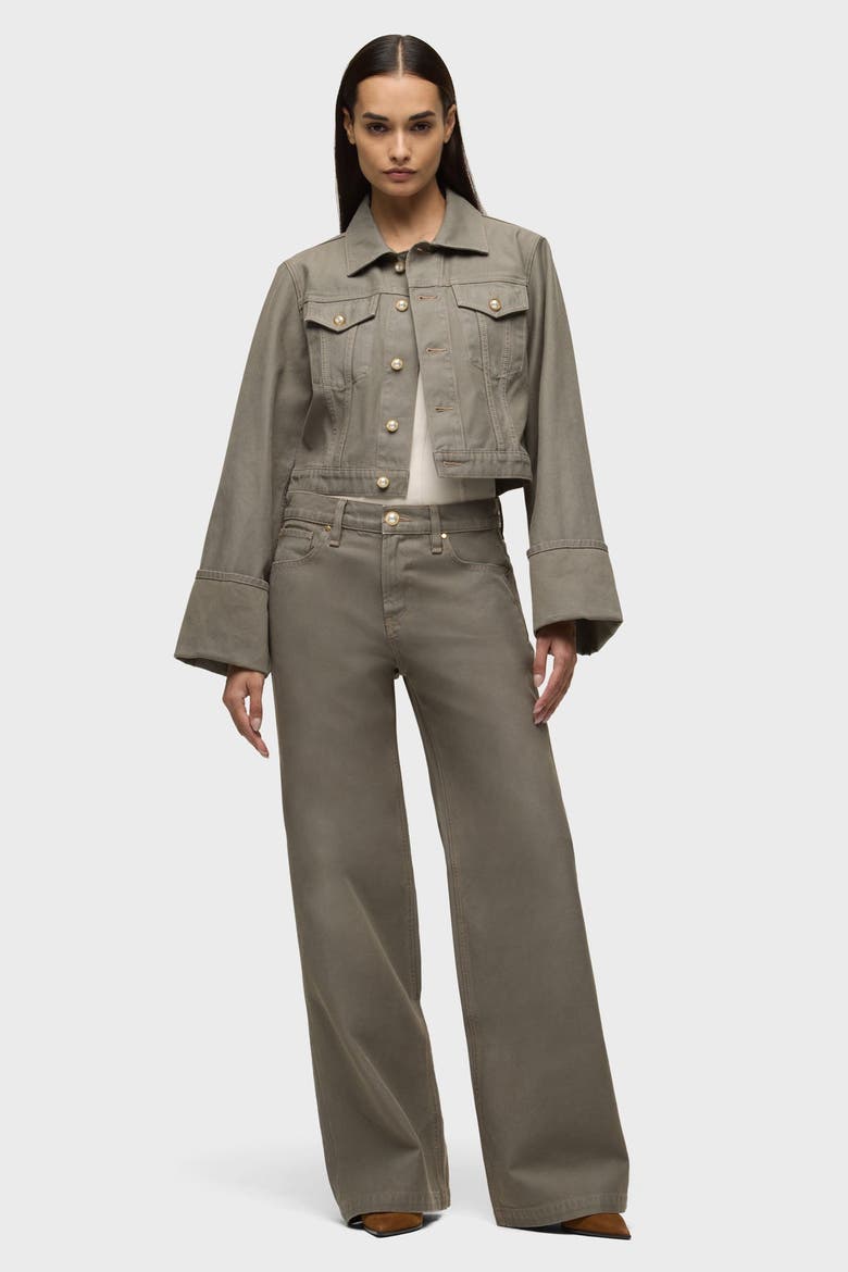 Rylee Loose Straight, Alternate, color, WASHED OLIVE