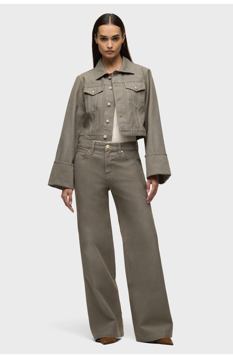 Hudson Jeans Rylee Loose, Alternate, color, Washed Olive