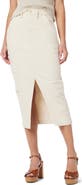 Hudson Jeans Welt Cargo Pocket Midi Skirt
