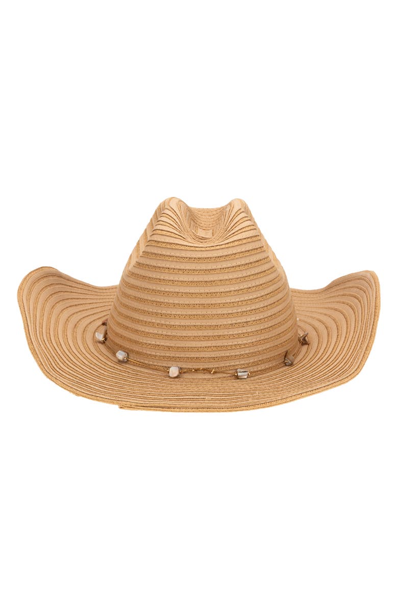 San Diego Hat Shell Cowboy Hat, Main, color, Natural