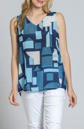 APNY Print V-Neck Tank