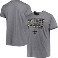 Homage Men's Homage Gray New Orleans Saints Victory Monday Tri-Blend T-Shirt