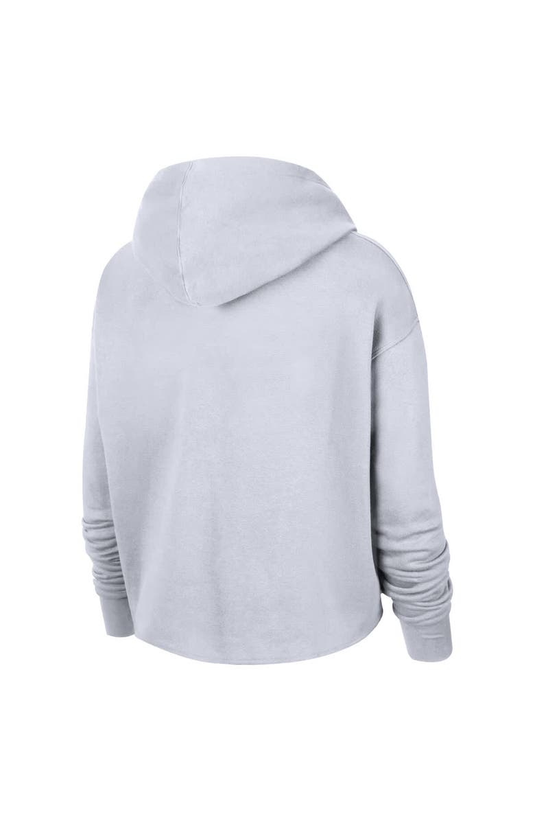 Nike Women's Nike White WNBA Logowoman Team 13 Cropped Pullover Hoodie, Alternate, color, White