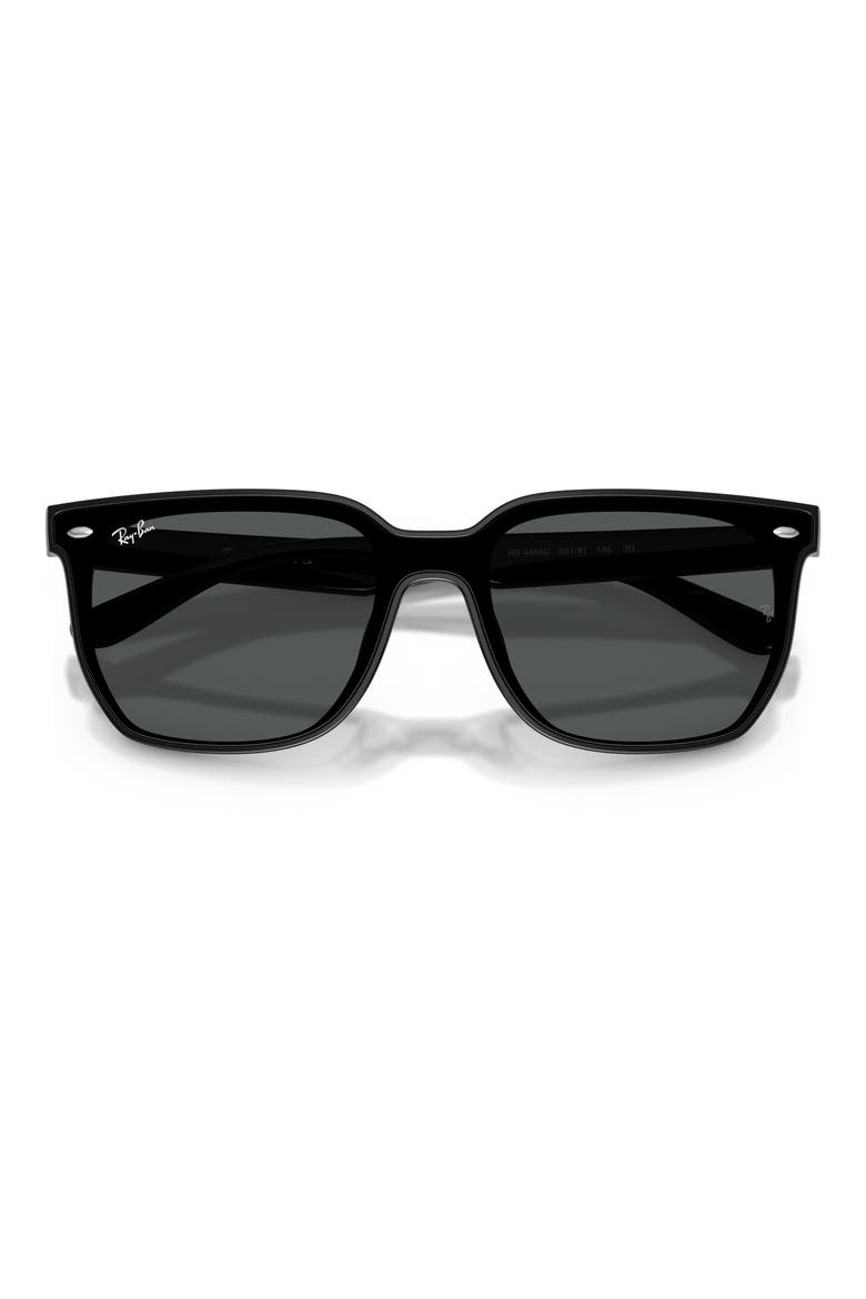 Square Sunglasses, Alternate, color, BLACK