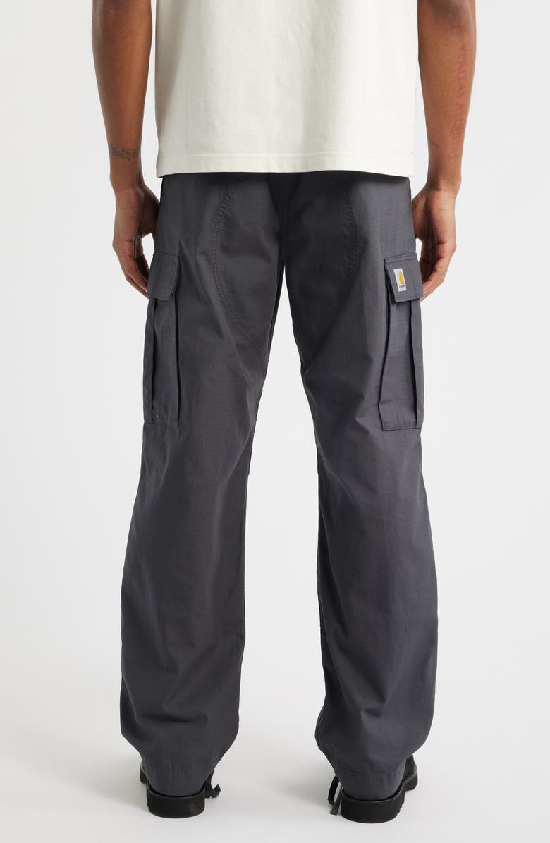 Carhartt Work In Progress Cotton Ripstop Cargo Pants, Alternate, color, Graphite