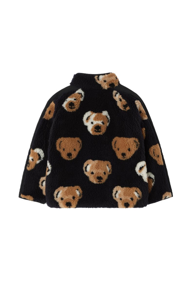 Thomas Bear Fleece Jacket, Alternate, color, Ink blue