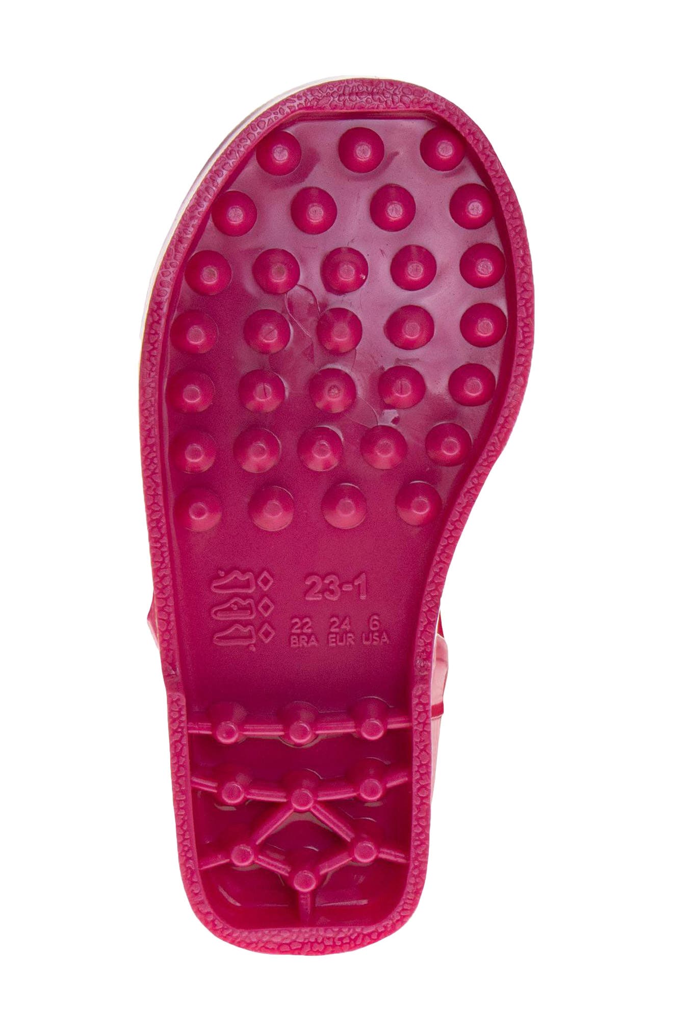 Kids' Peeps Jelly Sandals, Alternate, color, PINK