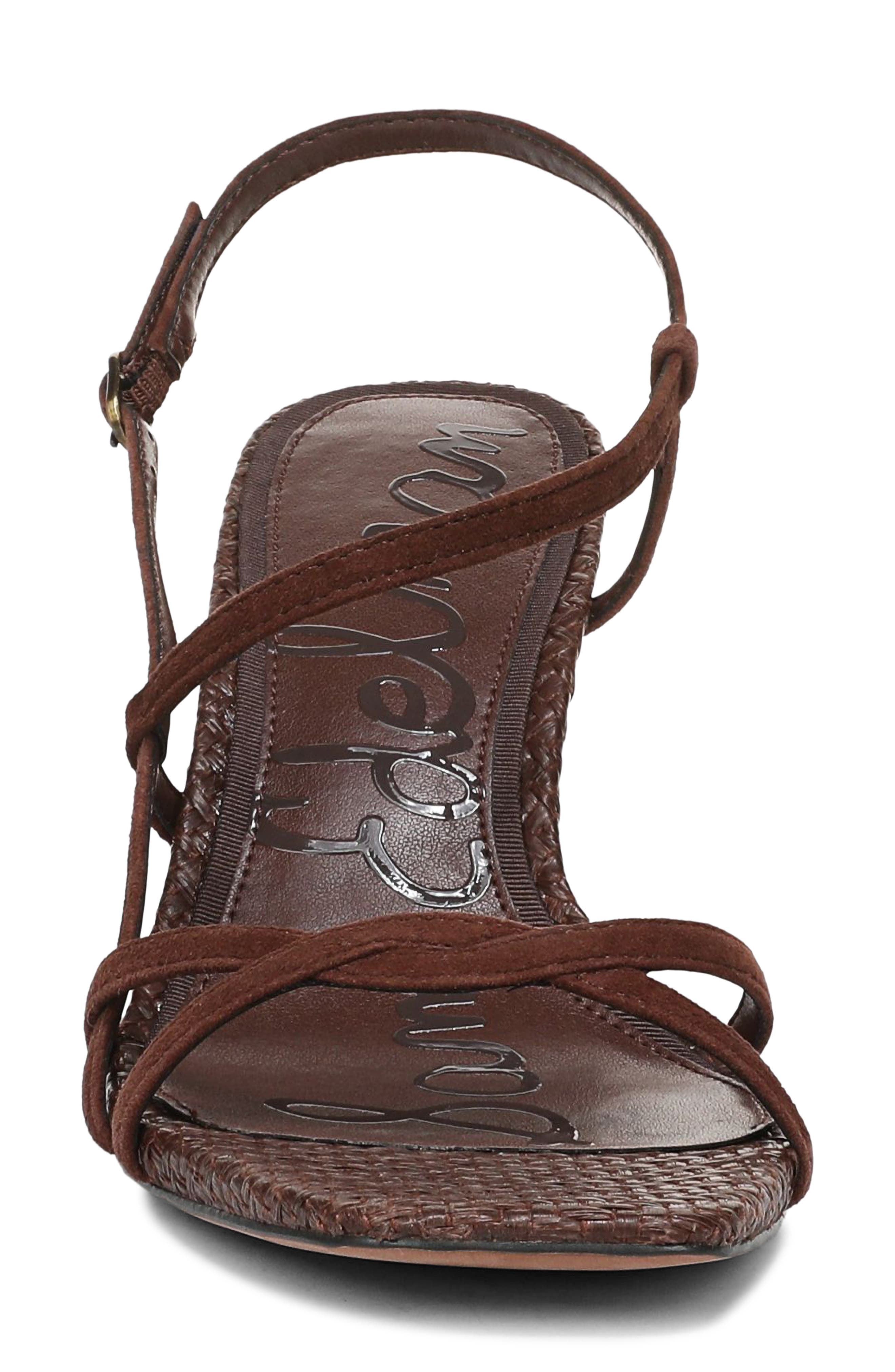Elissa Slingback Sandal, Alternate, color, ANDE BROWN