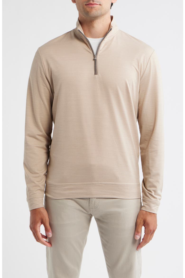 Quarter Zip Pullover, Main, color, CANYON