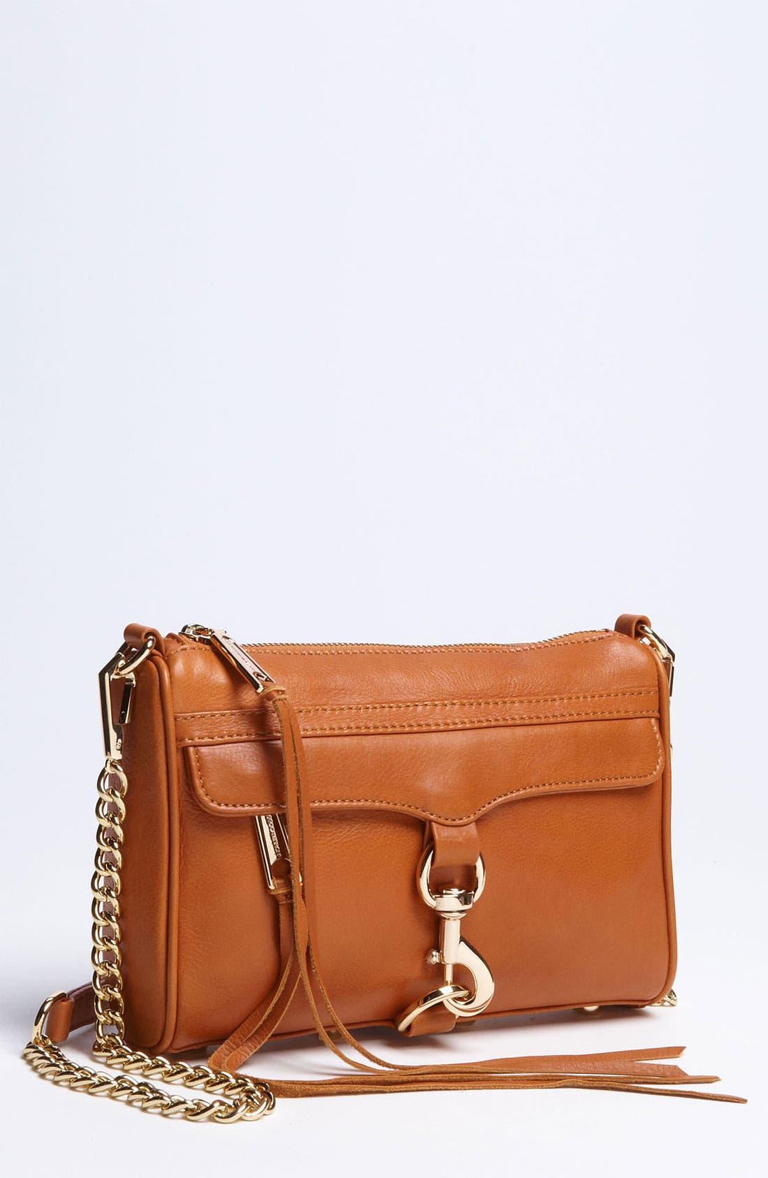 'Mini MAC' Convertible Crossbody Bag, Main, color, ALMOND