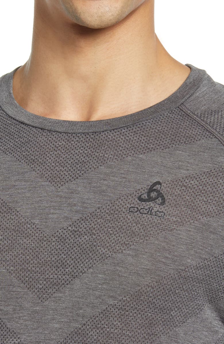 Odlo Men's Natural + Kinship Light Base Layer T-Shirt, Alternate, color, 