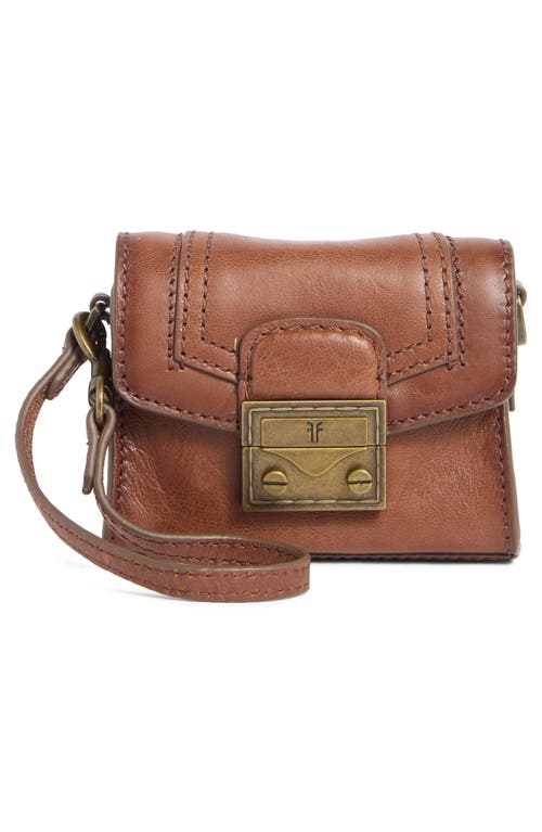 Frye Alex 4-way Mini Leather Bag In Brown