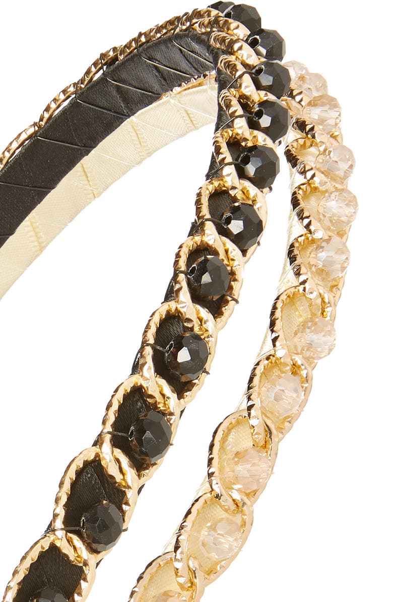 Tasha Assorted 2-Pack Embellished Headbands, Alternate, color, 