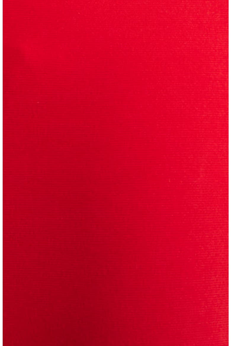 Snake Mesh Inset One-Shoulder One-Piece Swimsuit, Alternate, color, TIGER RED/ TIGER RED