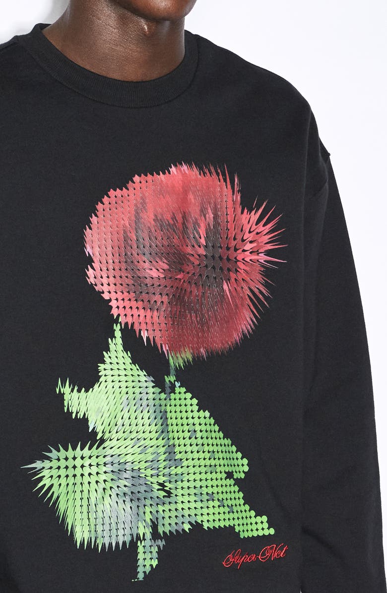 Ksubi Pixel Biggie Graphic Sweatshirt, Alternate, color, 