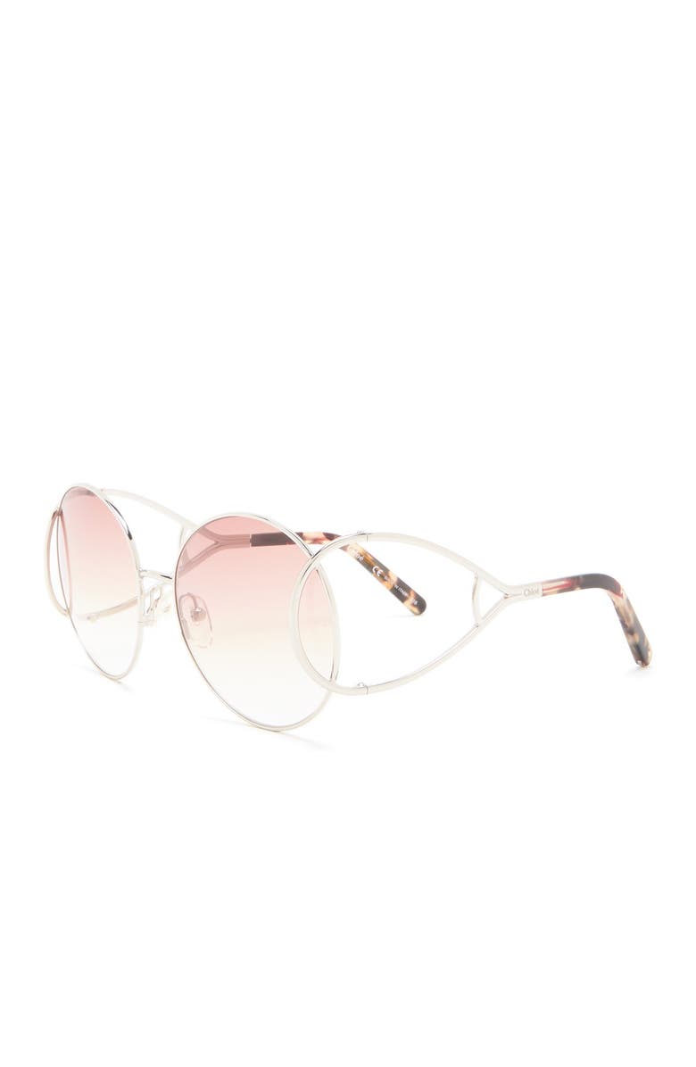 Chloé 'Jackson' 60mm Round Sunglasses, Alternate, color, 