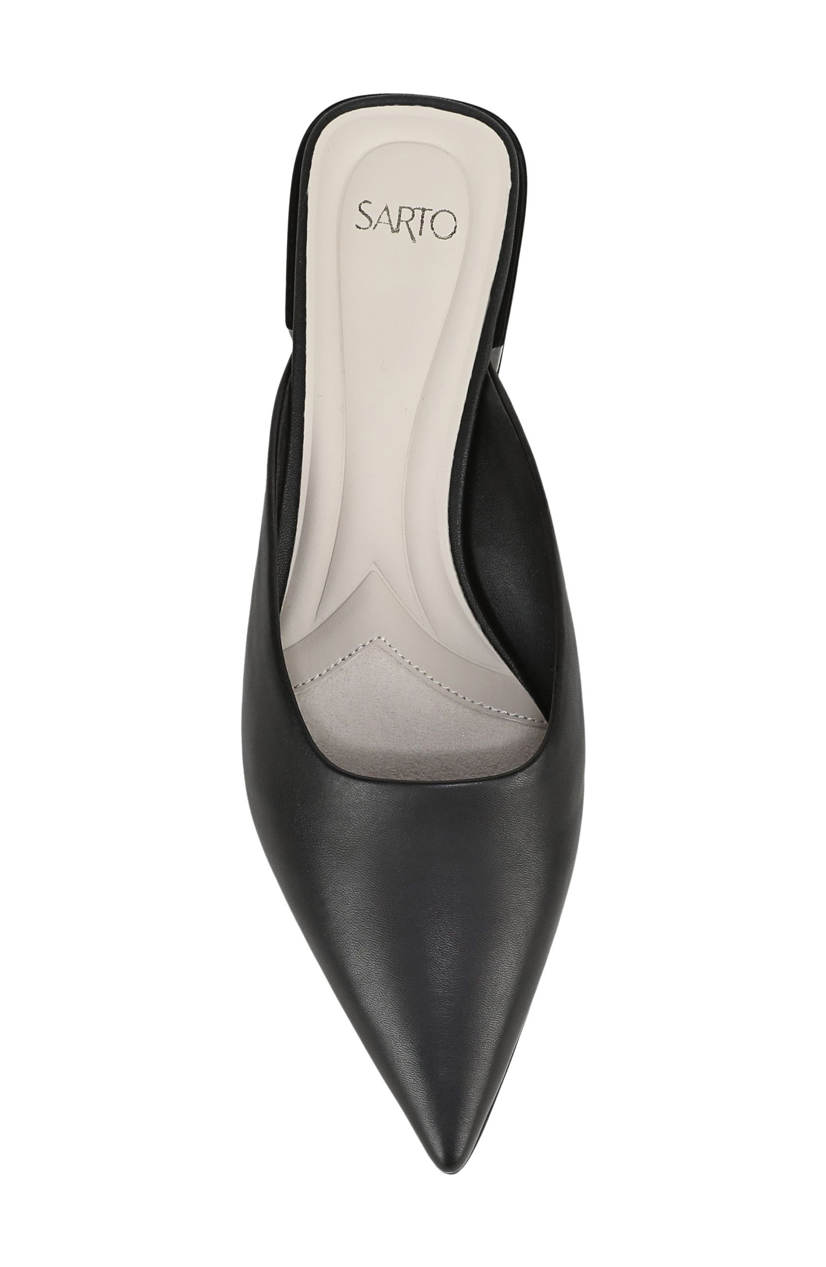 SARTO by Franco Sarto Bennet Pointed Toe Mule, Alternate, color, Black