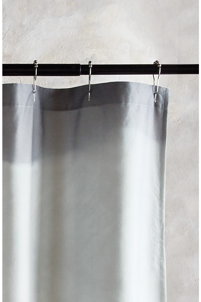After the Storm Shower Curtain, Alternate, color, GREY
