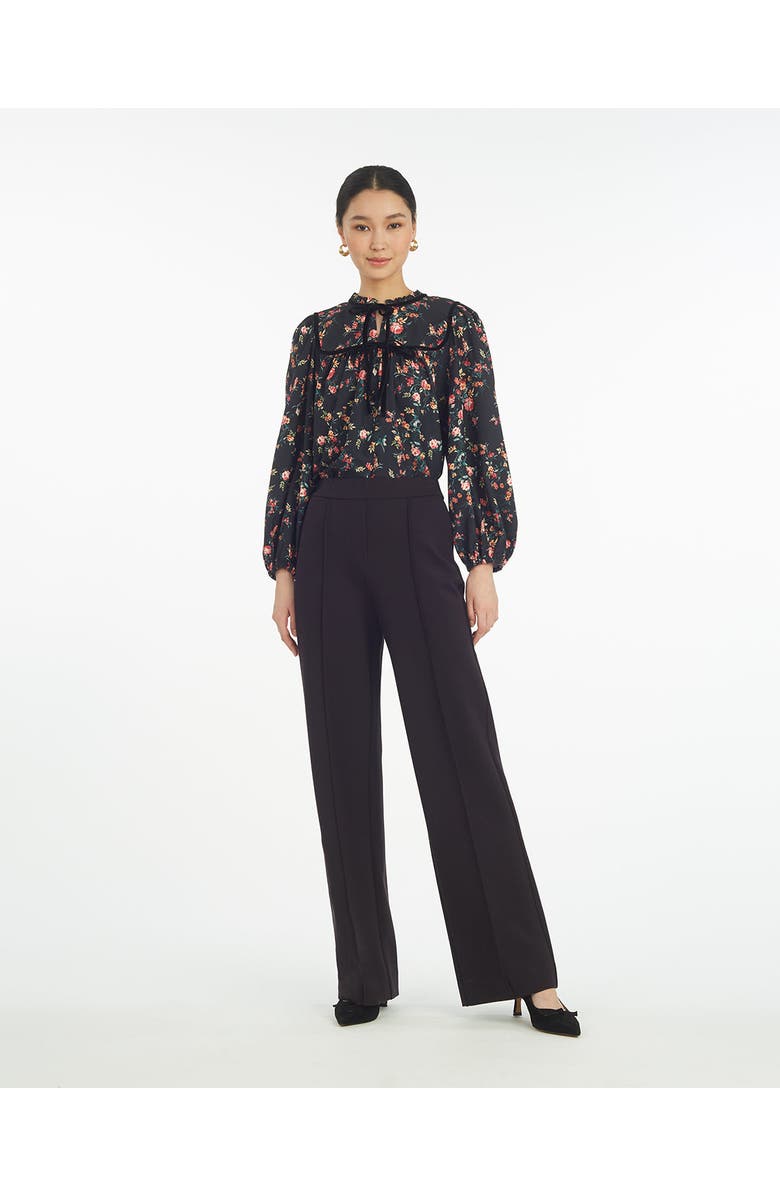 Draper James Long-Sleeve Top in Garden Rose, Main, color, Garden Rose