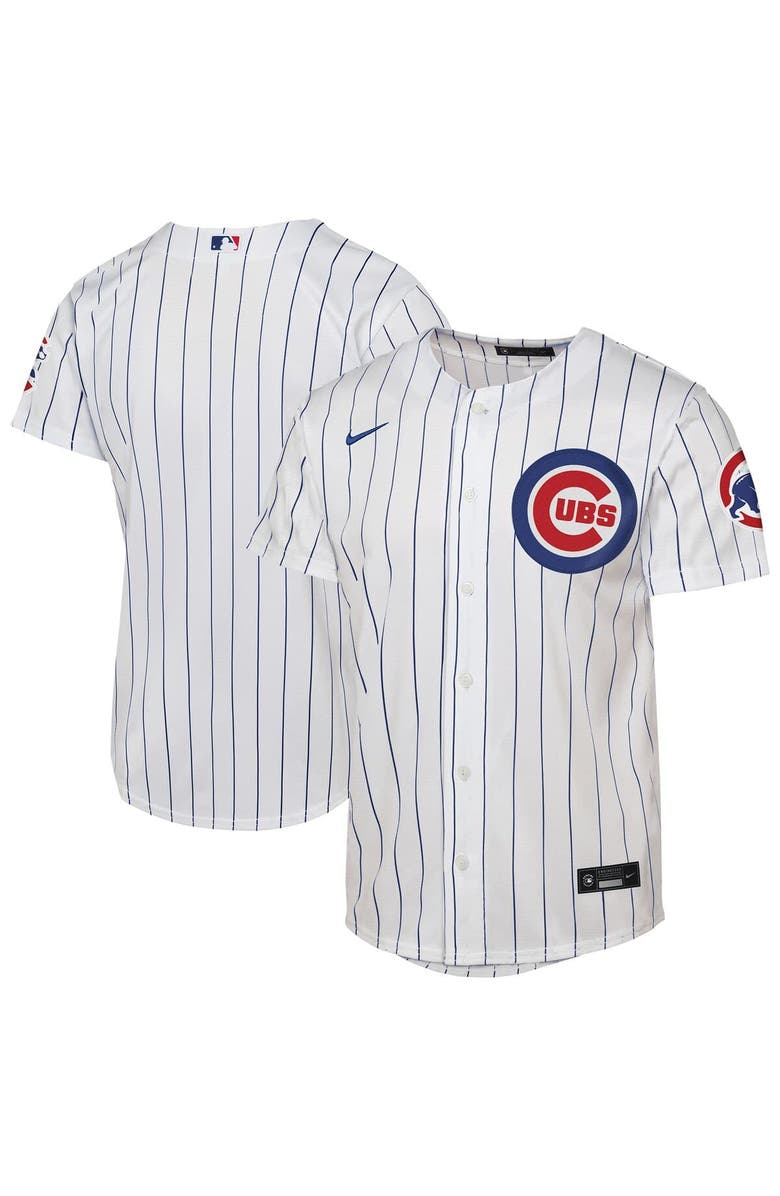 Nike Youth Nike  White Chicago Cubs Home Stadium Jersey, Main, color, White