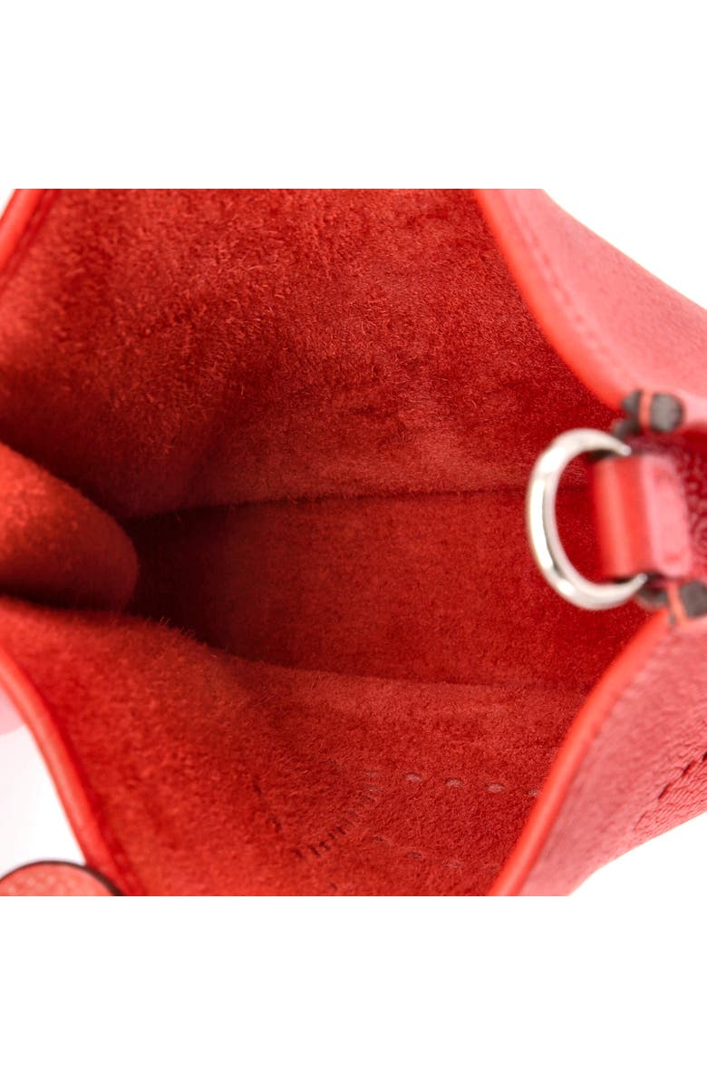 Pre-Owned Hermes Evelyne Bag Gen III Clemence TPM, Alternate, color, Rouge Pivoine