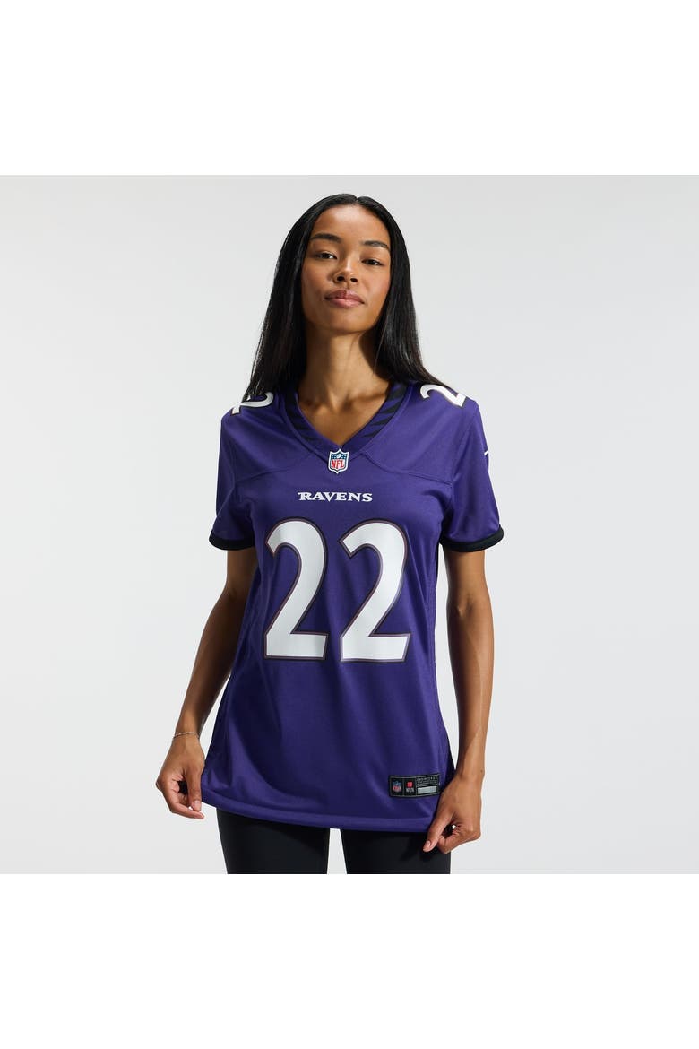 Women's Nike Derrick Henry Purple Baltimore Ravens Team Game Jersey, Alternate, color, Purple
