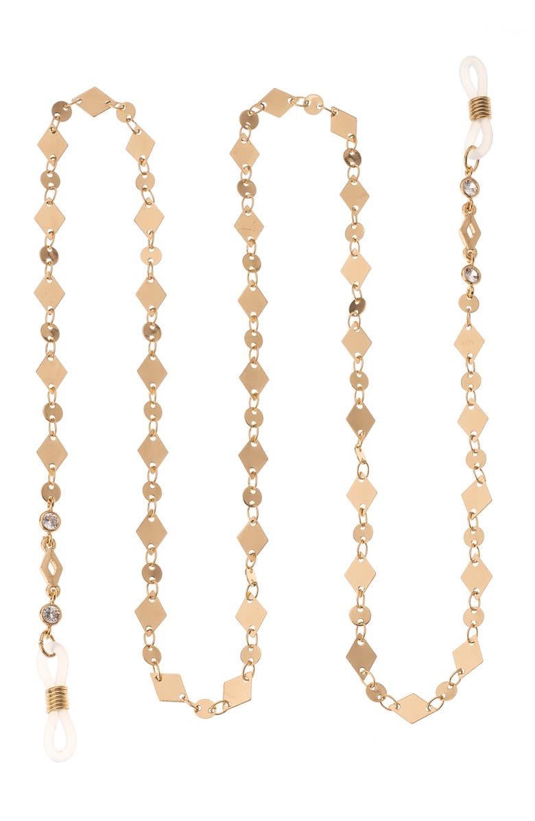 Ettika Aces Eyeglass Chain, Main, color,