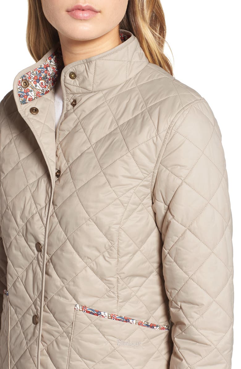 Barbour x Liberty Evelyn Quilted Jacket, Alternate, color,