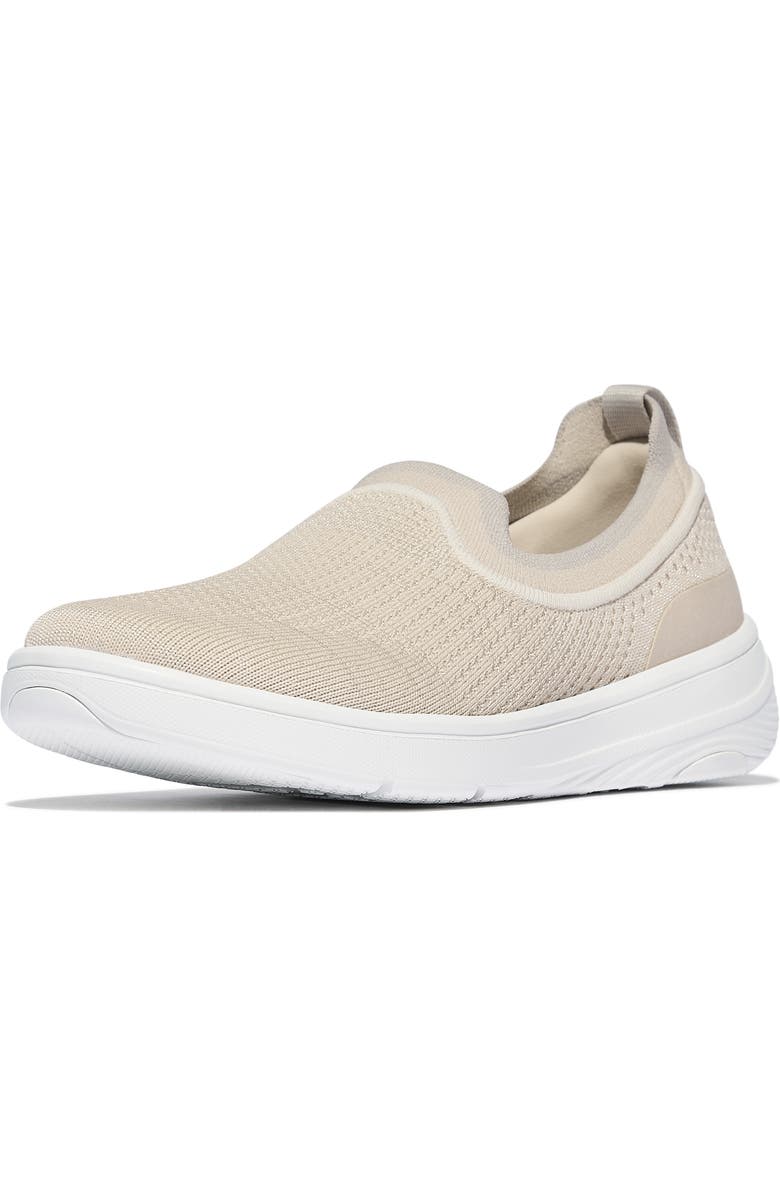 FitFlop SUPER-Q Knit Slip-On Sneaker, Alternate, color, Paris Beige
