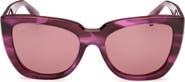 Max Mara Glimpse4 54mm Polarized Cat Eye Sunglasses