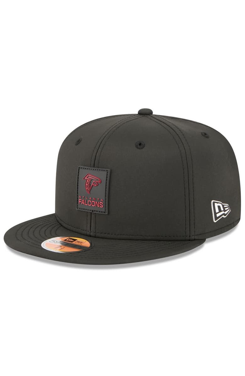 New Era Men's New Era Black Atlanta Falcons 2025 Sideline  59FIFTY Fitted Hat, Alternate, color, Black