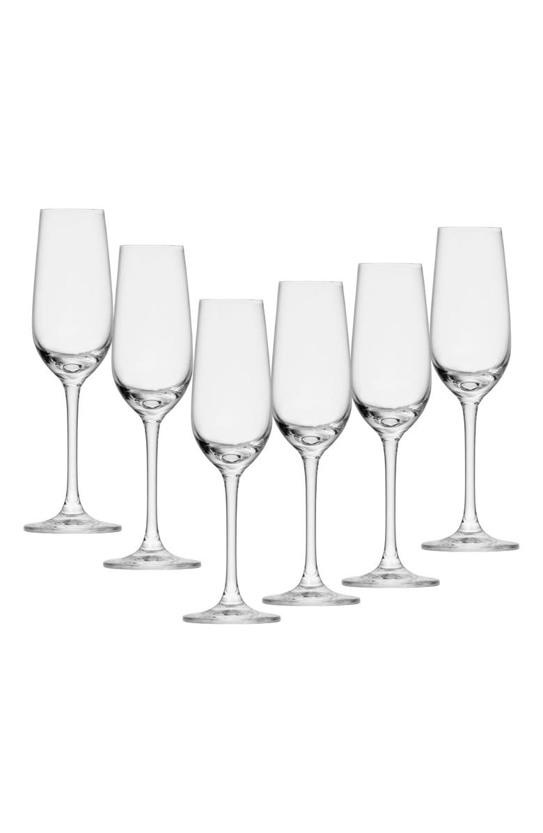 Fortessa Schott Zwiesel Bar Special Set of 6 Sherry Glasses, Main, color, Clear