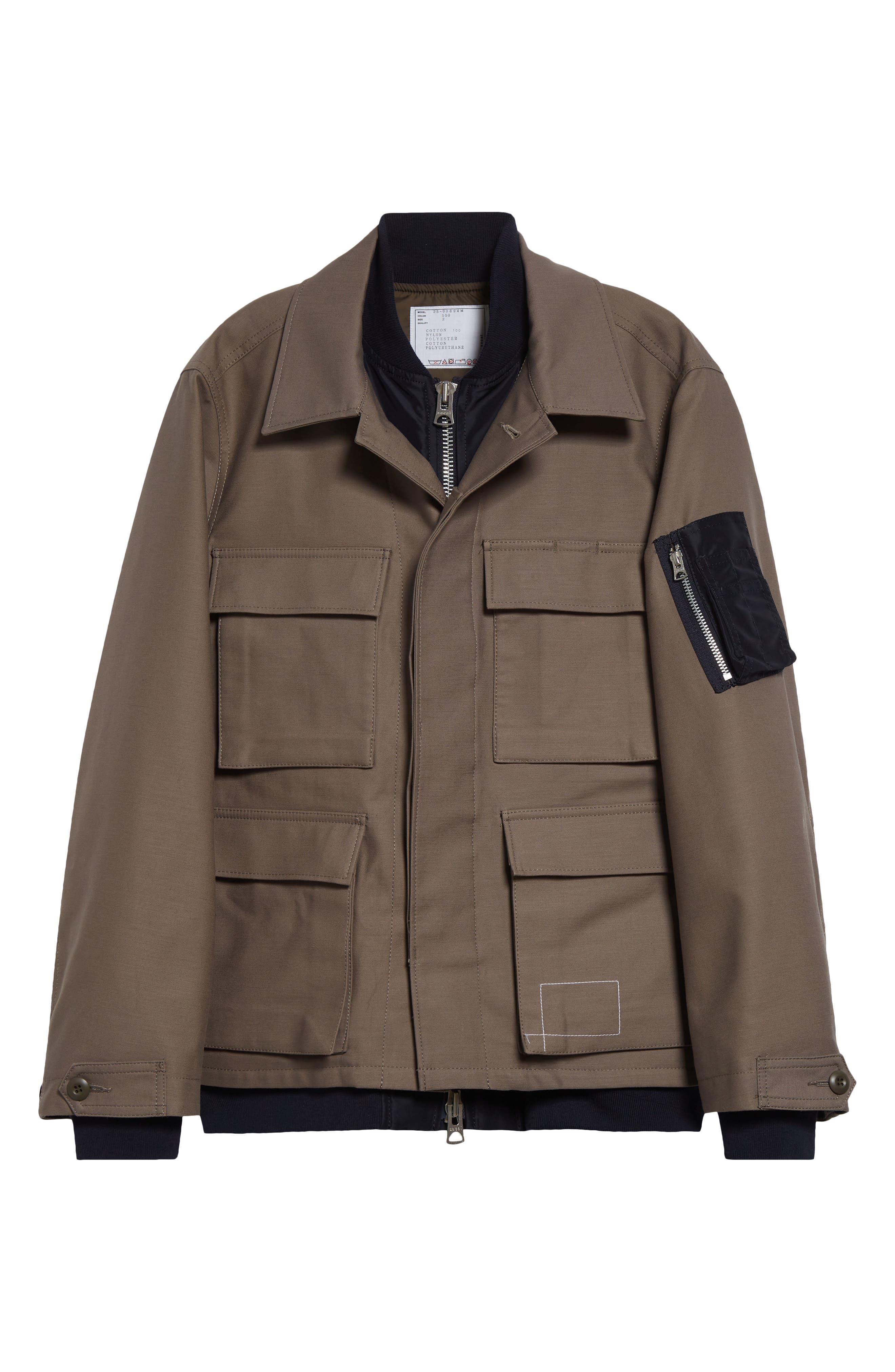 x WTAPS® Layered Chore Jacket (Men) | Nordstrom