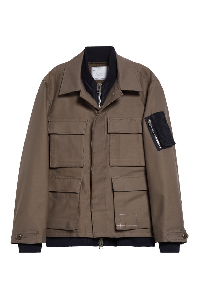 x WTAPS® Layered Chore Jacket (Men) | Nordstrom