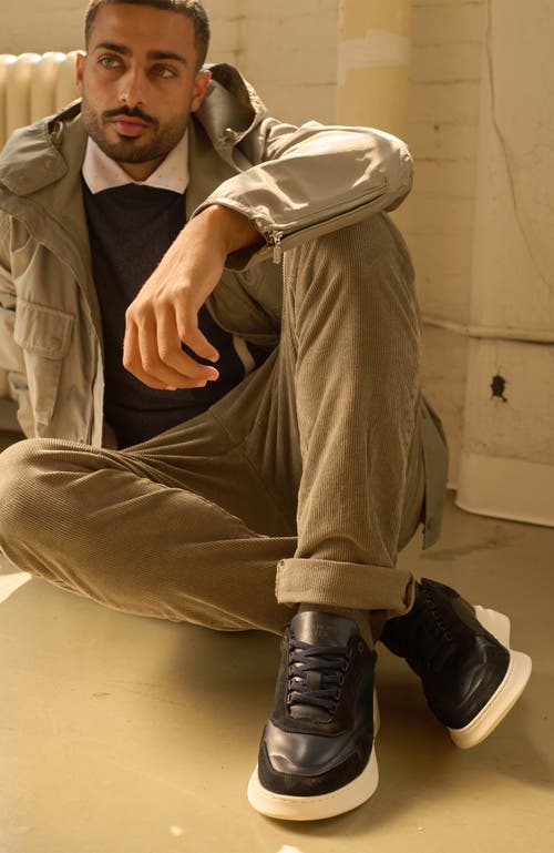 Anthony Veer Men's Nash Court Sneaker In Navy