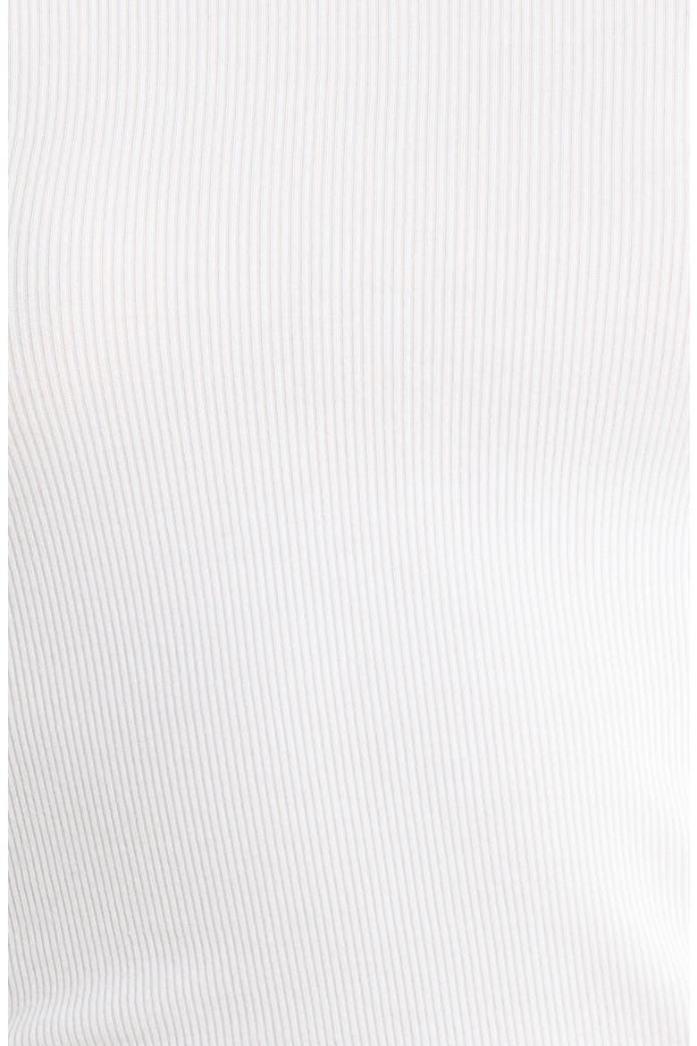 Louise Rib Long Sleeve T-Shirt, Alternate, color, WHITE