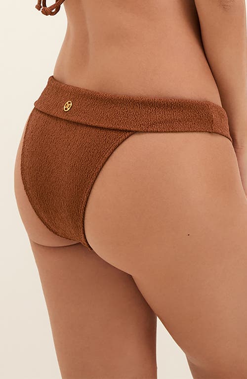Vix Paula Hermanny Firenza Bia Tube Bikini Bottoms In Brown