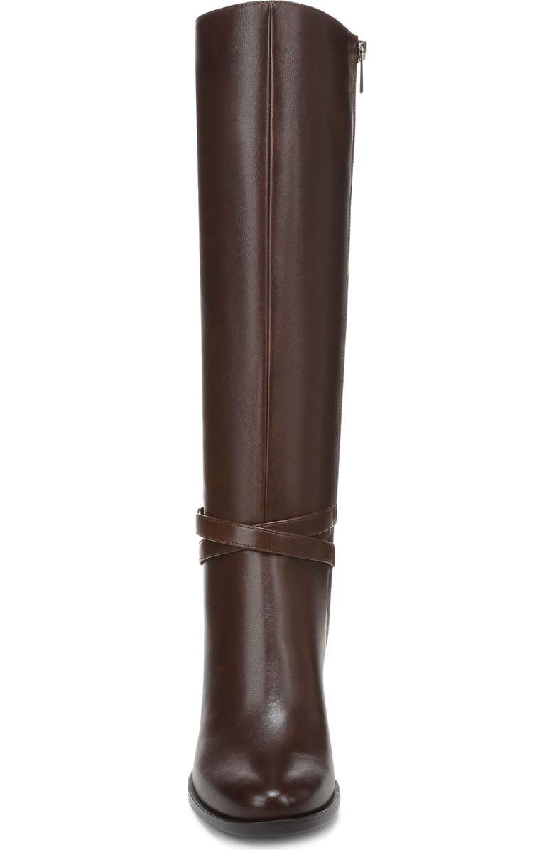 Naturalizer Jane Riding Boot, Alternate, color, Cappuccino Brown Faux Leather