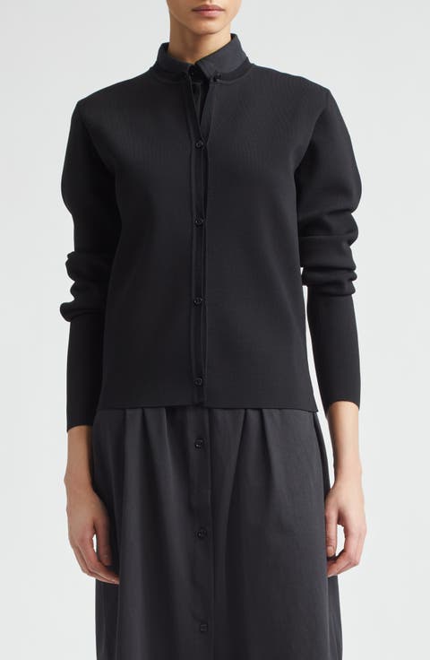 Classic Compact Knit Cardigan