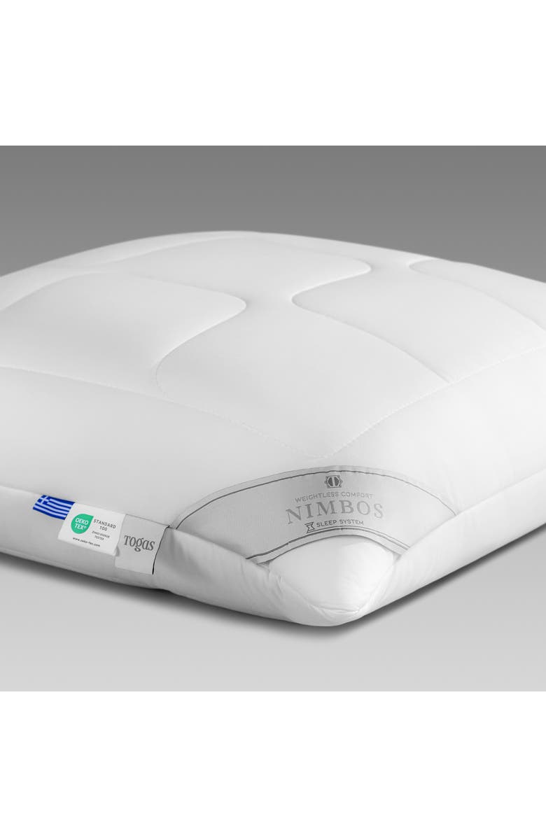 Togas Nimbos Pillow, Alternate, color, White