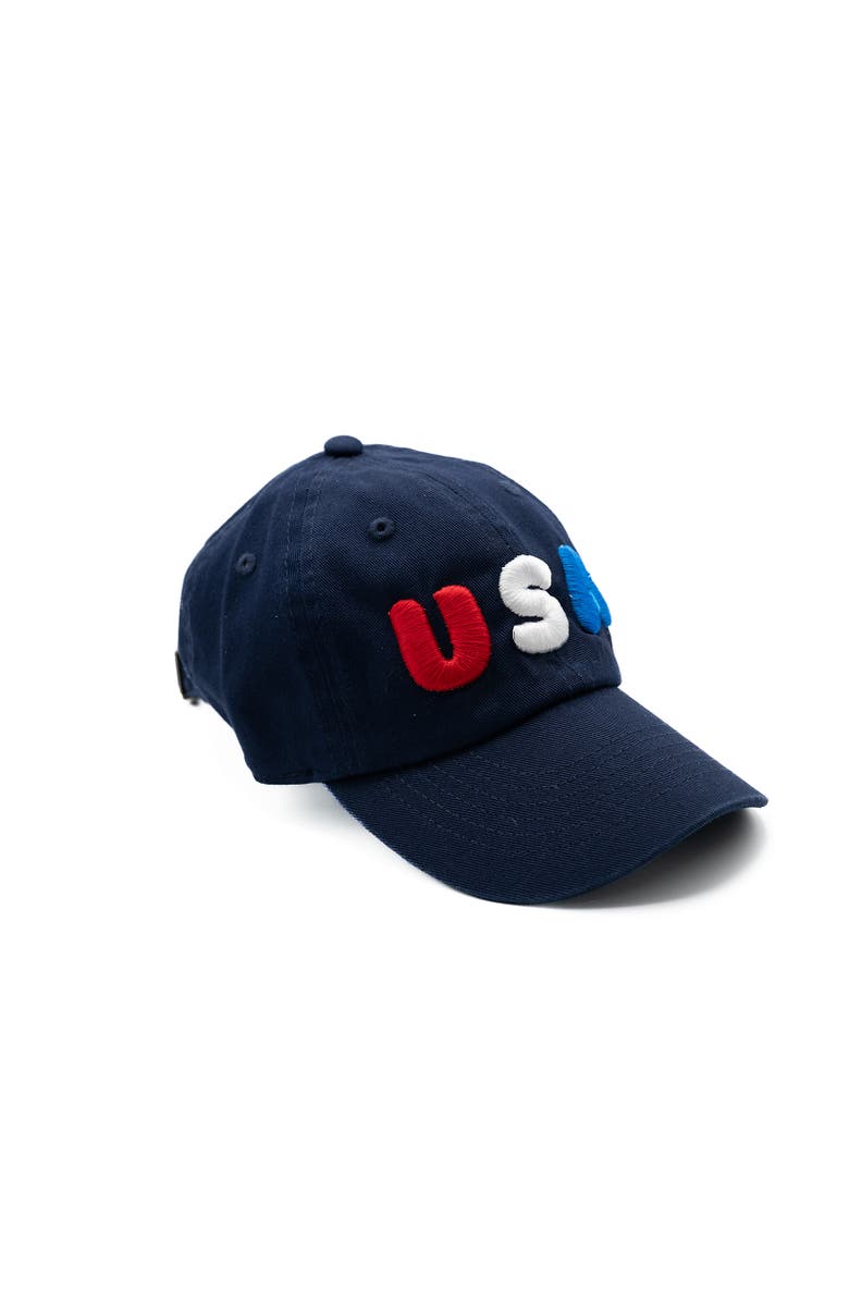 Rey To Z USA Baseball Hat, Alternate, color, Navy