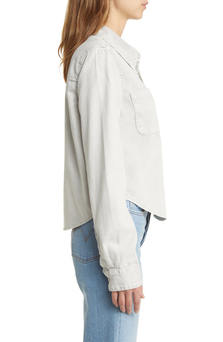 Re/Done Pocket Denim Shirt, Alternate, color,