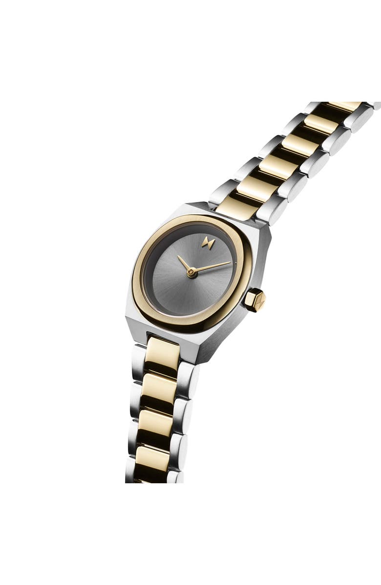 MVMT Odyssey II Two-Tone Bracelet Watch, 40 mm, Alternate, color, Silver